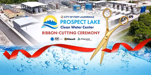 Prospect Lake Clean Water Center Ribbon Cutting Ceremony