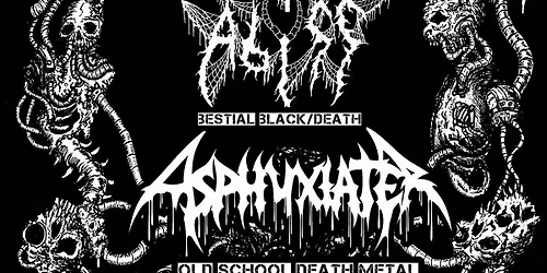 Warp Chamber, Bestial Abyss, Asphyxiater Live at The Tower Bar