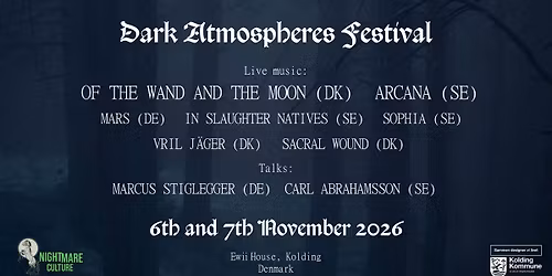 DARK ATMOSPHERES FESTIVAL