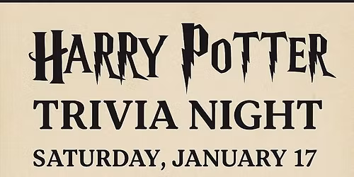 \ud83e\ude84\u2728 Harry Potter Trivia Night at Amethyst & Ink Books! \u2728\ud83e\ude84