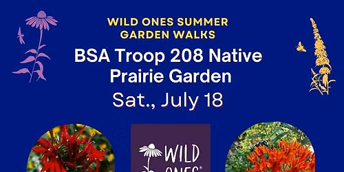 Troop 208 Native Prairie Garden Walk