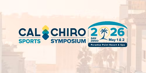 CalChiro Sports Symposium 2026