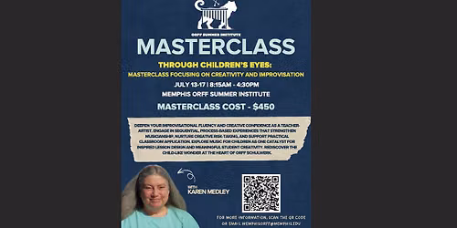 Masterclass with Karen Medley