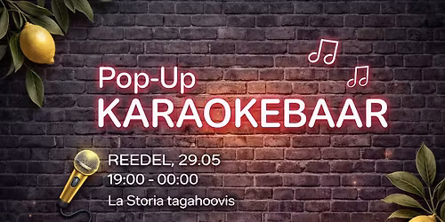 \ud83c\udfa4La Storia Pop-Up Karaokebaar\ud83c\udfa4