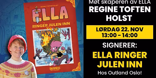 SIGNERING: Regine Toften Holst (Ella ringer julen inn)