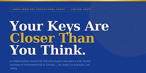 Your Keys Are Closer Than You Think \u2014 Complimentary Roadmap Session