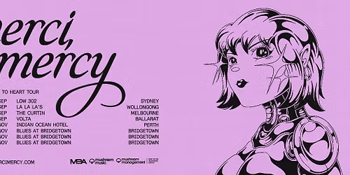 merci, mercy - 'Hold On You' Tour w\/ Special Guests