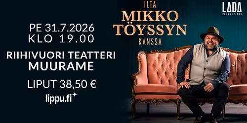 Ilta Mikko T\u00f6yssyn kanssa | Riihivuori Teatteri