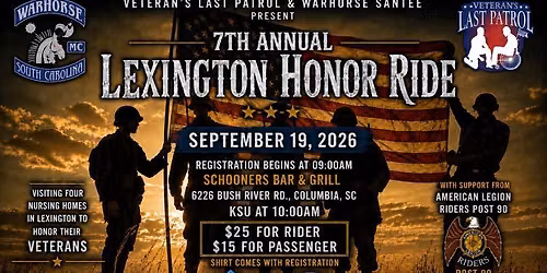 Veterans Last Patrol Honor Ride