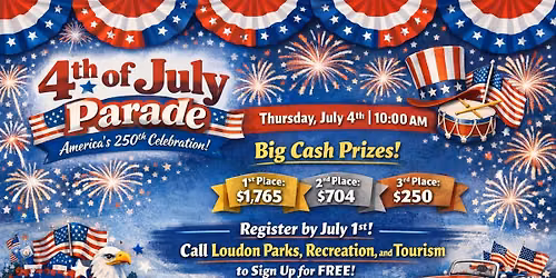 4th of July Parade - America's 250th Celebration