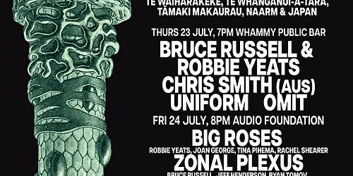 Regional Discrepancies Night #1 - Bruce Russell & Robbie Yeats, Chris Smith (Aus), Uniform, Omit