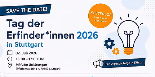 Tag der Erfinder*innen 2026