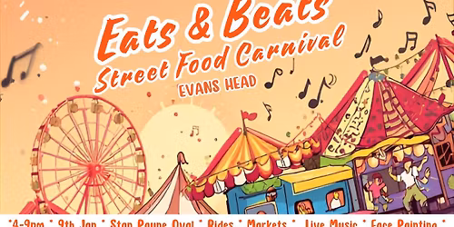 EATS & BEATS Street Food Carnival Evans Head