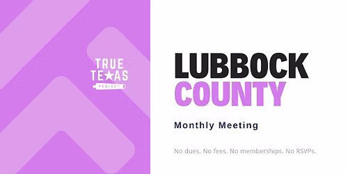 (Lubbock County) Movie Night, Remember the Alamo - Don't Sharia My Texas