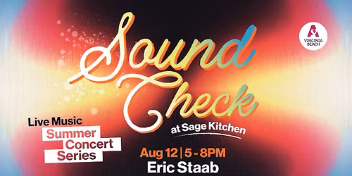 Sound Check at Sage Kitchen Virginia Beach: Eric Staab