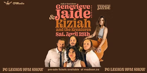 Genevieve Jaide with Kiziah and the Kreatures at the Legion