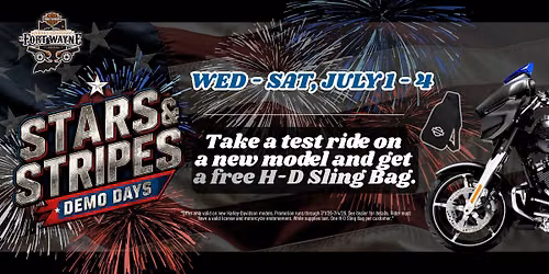 Stars & Stripes Demo Days!