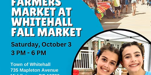 Kids Markets at Farmers Market at Whitehall Fall Market