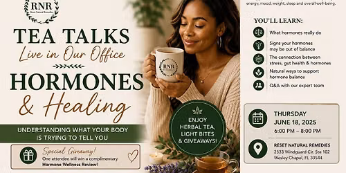 Tea Talks: Hormones & Healing