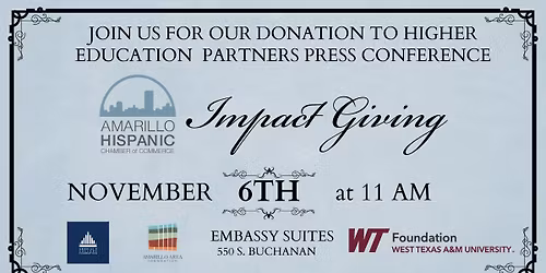 Impact Giving Press Conference