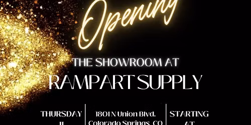 Grand Opening The Showroom at Rampart Supply