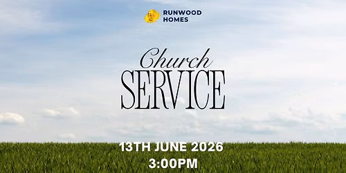 Church Service in Conservatory 