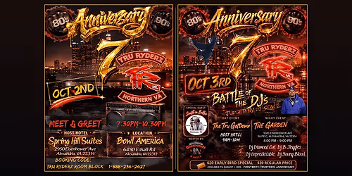 TRU Ryderz NoVa 7th Anniversary