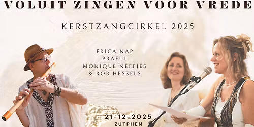 Voluit zingen voor Vrede - Kerstzangcirkel 2025