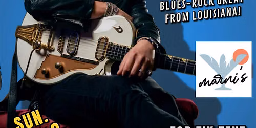 ERIC JOHANSON - Blues-Rock Great From Louisiana - in Seal Beach!