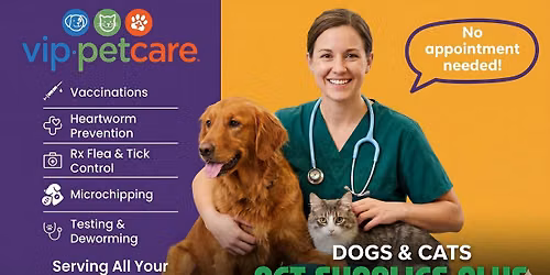 Mobile Vet Clinic at Pet Supplies Plus