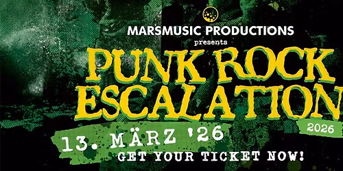 PUNKROCK ESCALATION 2026 \u2022 ((szene)) Wien
