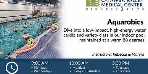Aquarobics - Water Cardio & Variety Class