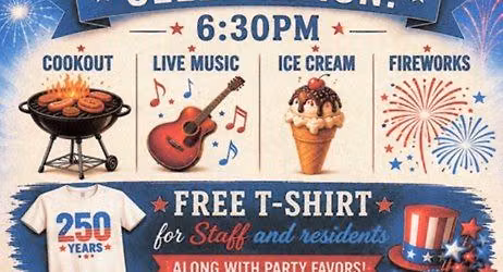 Chatham Nursing & Rehabilitation July 4th celebration