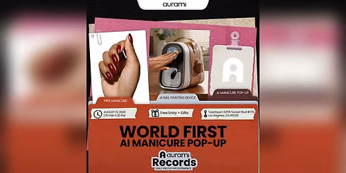 FREE MANICURE: AI NAIL POP-UP EXPERIENCE