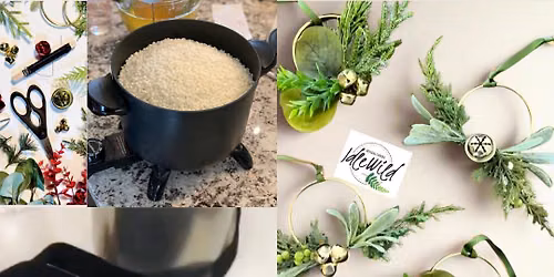 Winter Candle and Ornament Workshop