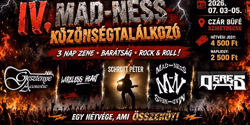 IV. Mad-Ness k\u00f6z\u00f6ns\u00e9gtal\u00e1lkoz\u00f3