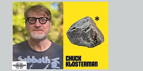 Chuck Klosterman, author of ROCK* - a Boswell event