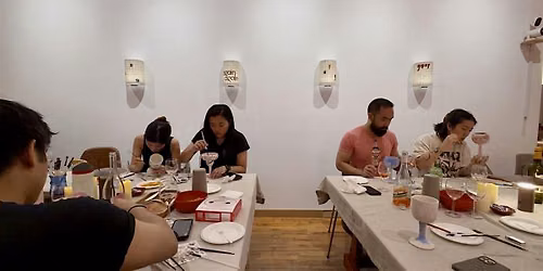 Again Again x Wine Curiously: Paint Your Own Ceramic Wine Glass!