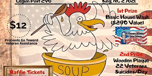 Rolling Thunder NC6 Annual Chicken Stew Fundraisr