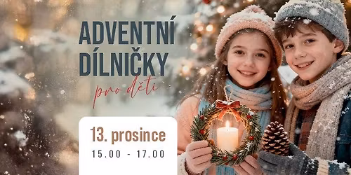 Adventní dílnička pro děti