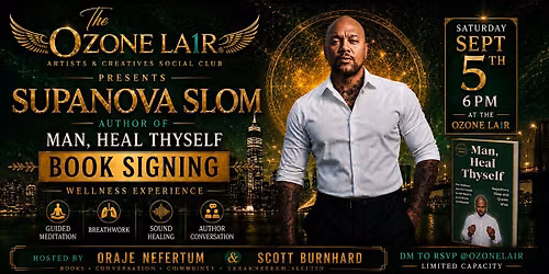 Man, Heal Thyself Book Signing