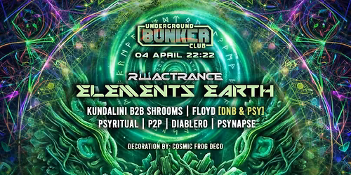 Reactrance: ELEMENTS 'Earth'