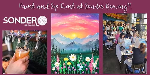 Paint & Sip at Sonder Brewing in Mason