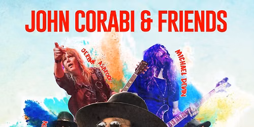 JOHN CORABI - European Shuffle Tour 2026 + Support: Pierrock 