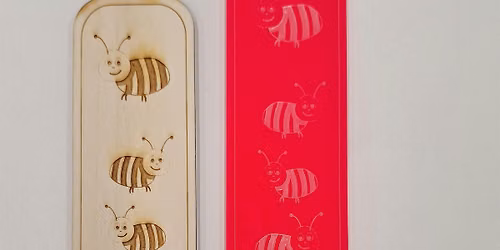 Create your own bookmark - FabLab