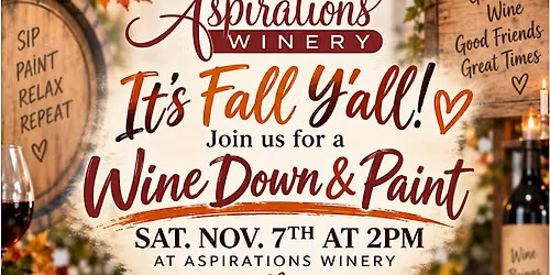 Wine Down & Paint in Clearwater | Thanksgiving Plate or Wine Glass Painting
