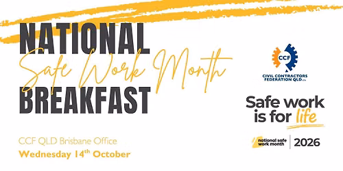 CCF QLD National Safe Work Month Breakfast