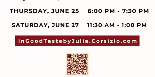 Monet: Cake Painting with Tea Tasting