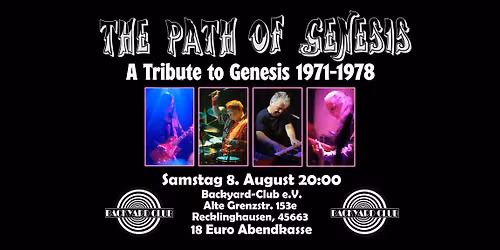 The Path of Genesis (Tribute to Genesis 1971-1978) in Recklinghausen