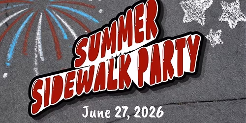 Summer Sidewalk Party